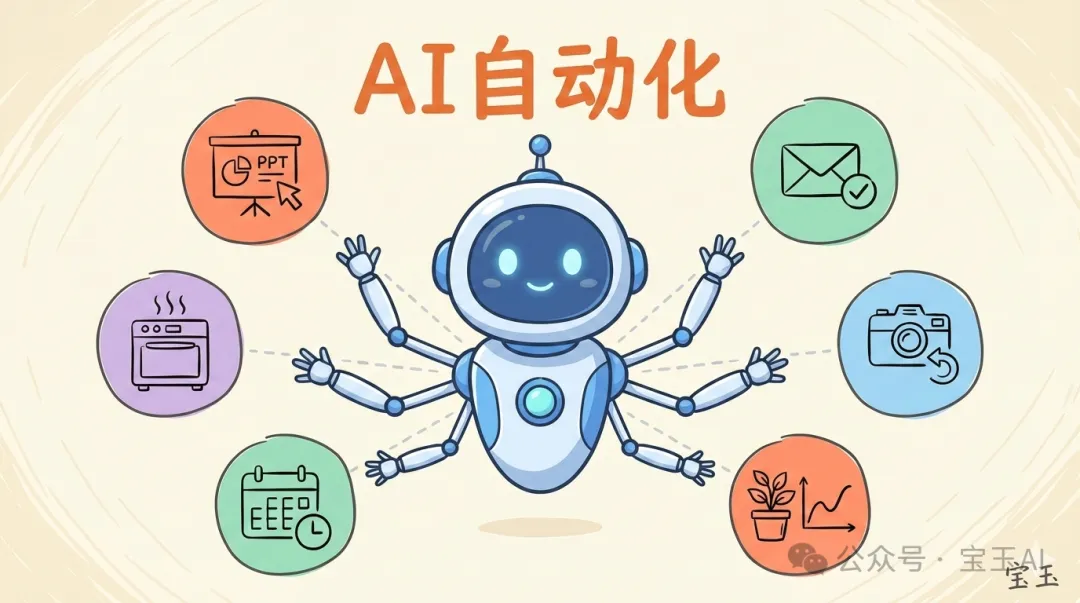 AI 助手自動化各種日常任務
