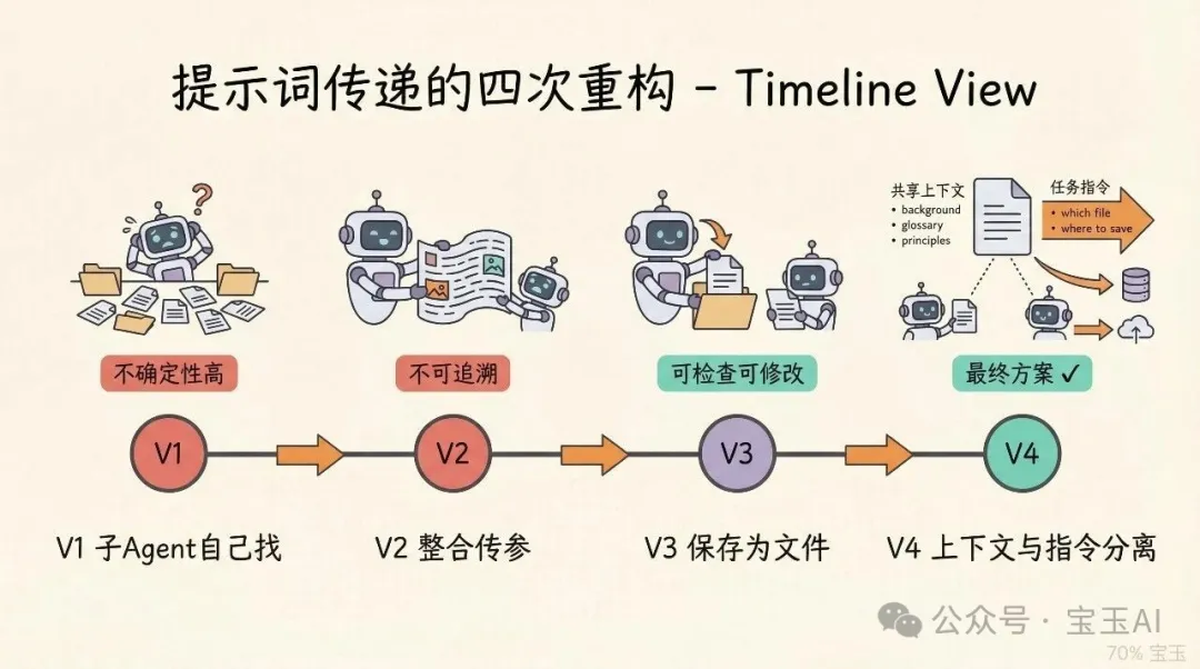 提示詞傳遞的四次重構