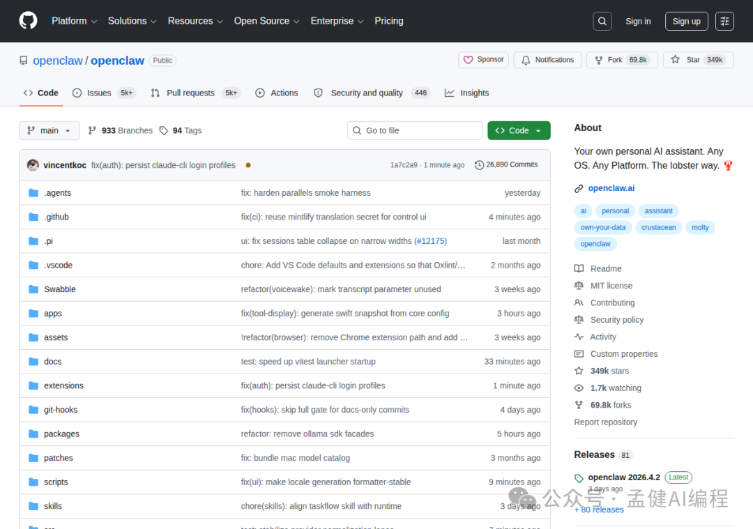 OpenClaw GitHub 349k Stars