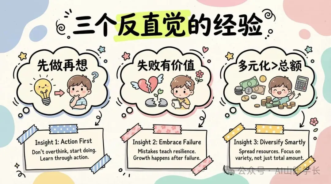 知識卡片7:三個反直覺的經驗