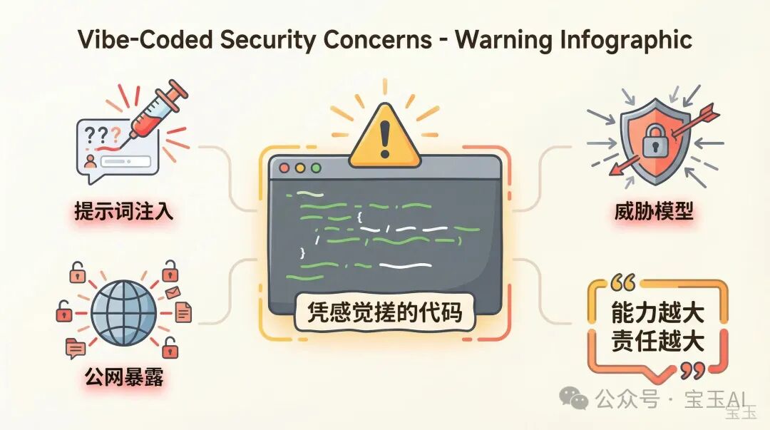 安全警告：憑感覺搓的代碼，提示詞注入風險