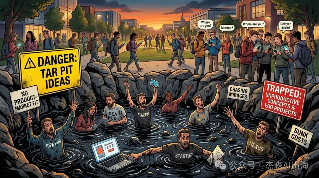 錯誤二：掉進焦油坑陷阱