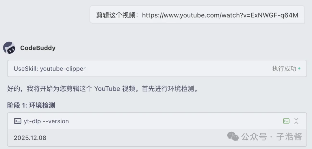 與AI對話的截圖