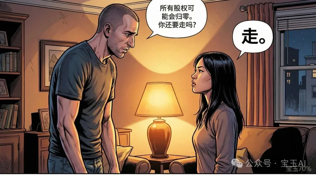 Brockman 告訴妻子股權可能歸零，妻子堅定回答