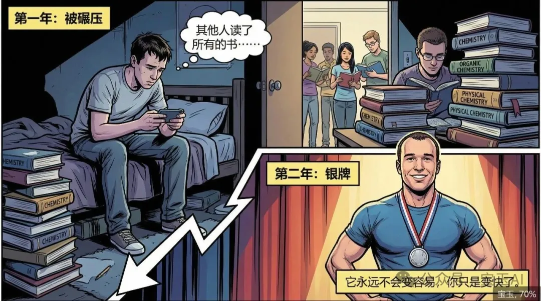 化學奧賽：從第一年被碾壓到第二年逆襲奪銀