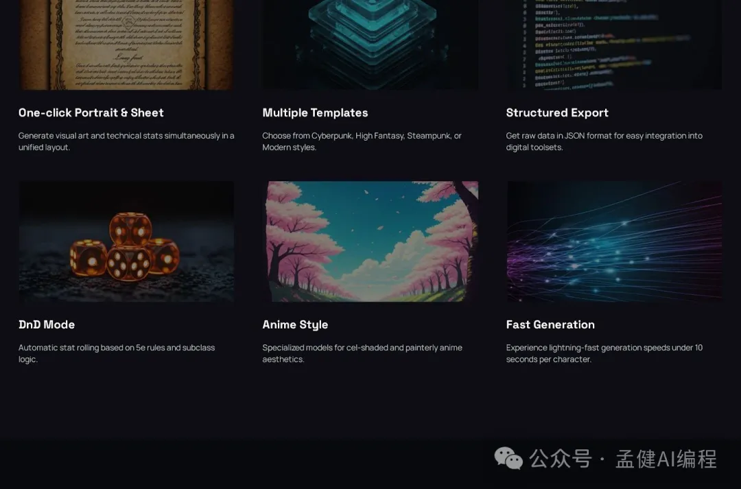 Pricing 定價區:Free / Pro / Lifetime 三列卡片