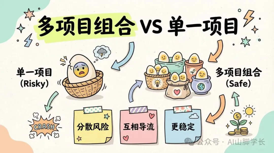 知識卡片2:多項目組合vs單一項目