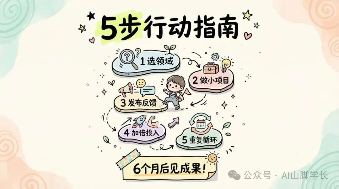 知識卡片8:5步行動指南